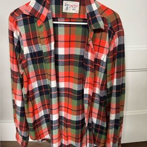 Men's Plaid Casual Button Down Shirt